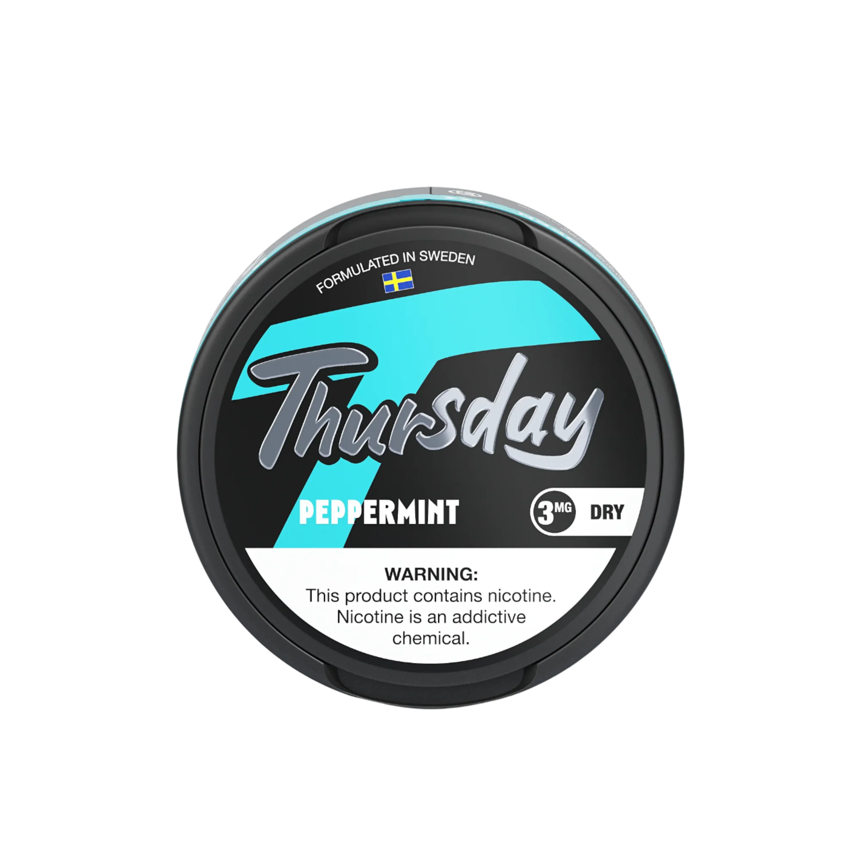 Peppermint - Dry Thursday Nicotine Pouches 3mg