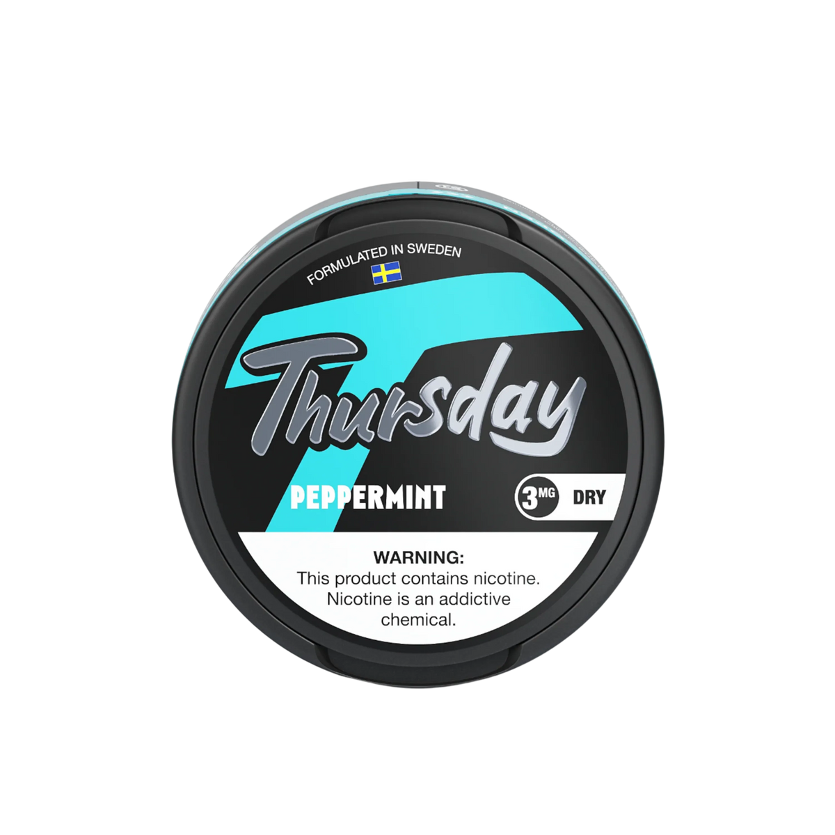 Peppermint - Dry Thursday Nicotine Pouches 3mg