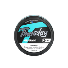 Peppermint - Dry Thursday Nicotine Pouches 6mg