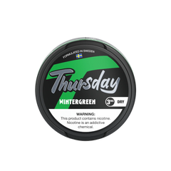 Wintergreen - Dry Thursday Nicotine Pouches 3mg