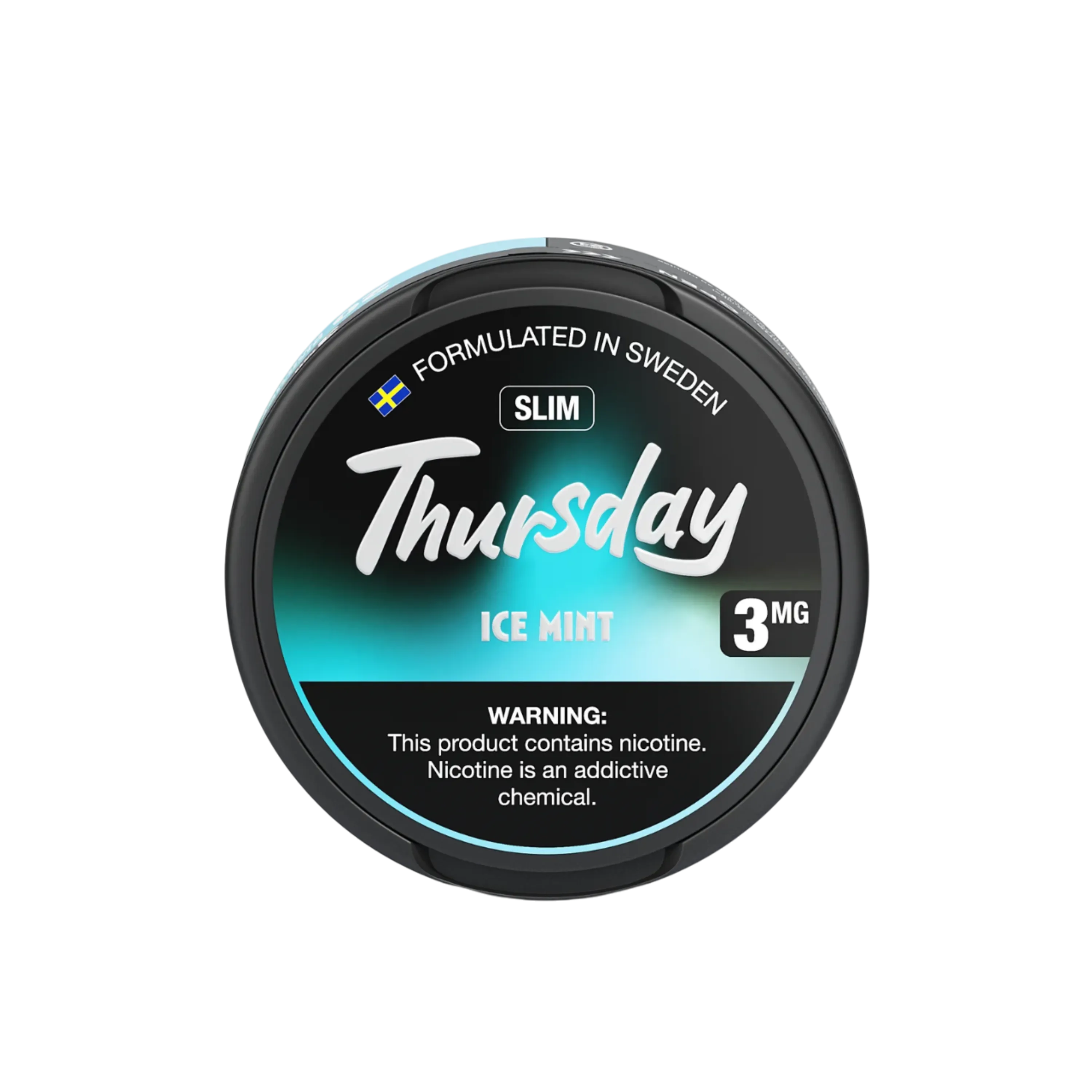 Ice Mint - Wet Slim Thursday Nicotine Pouches 3mg