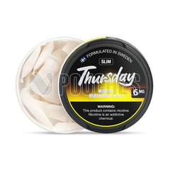 Open Box Mango Pineapple Mint - Wet Slim Thursday Nicotine Pouches 6mg