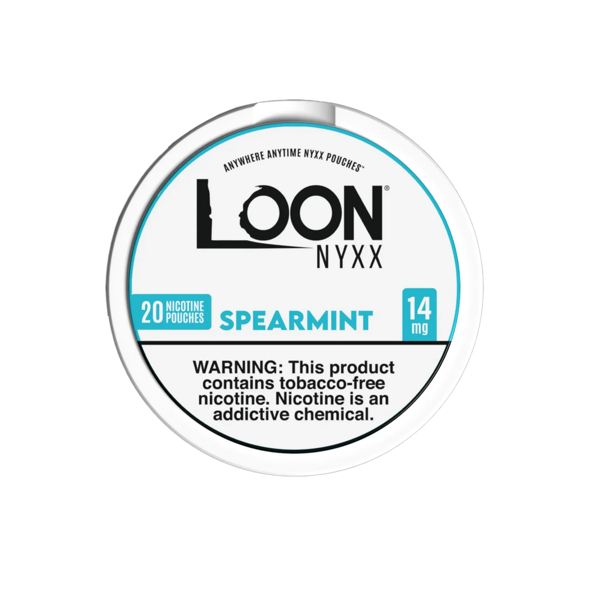 Spearmint Loon NYXX Nicotine Pouches 14mg