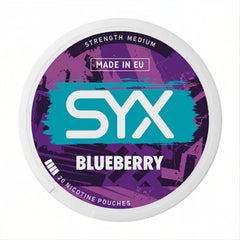 Blueberry SYX Nicotine Pouches 6mg