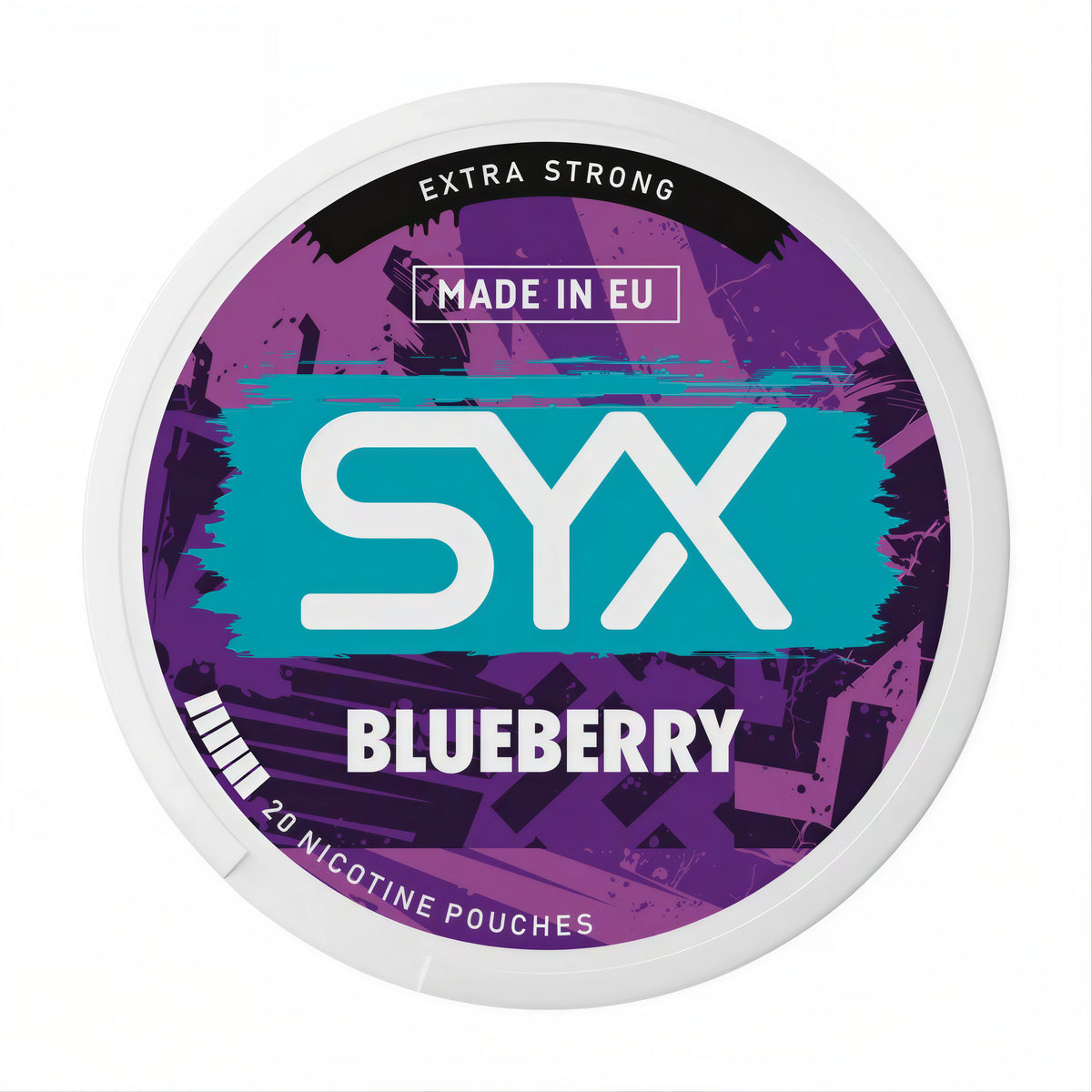 Blueberry SYX Nicotine Pouches 20mg