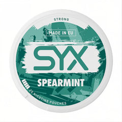 Spearmint SYX Nicotine Pouches 12mg