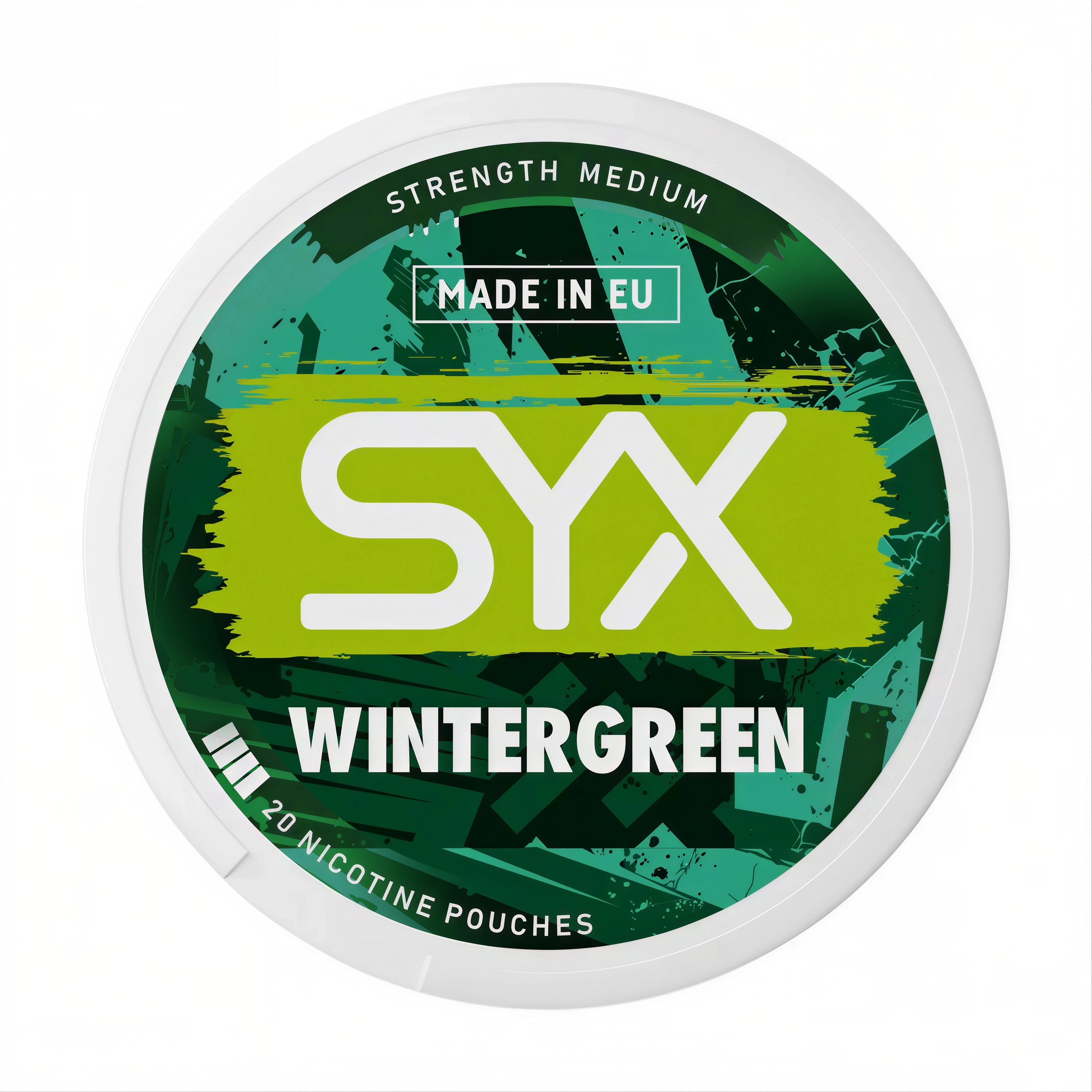 Wintergreen SYX Nicotine Pouches 12mg