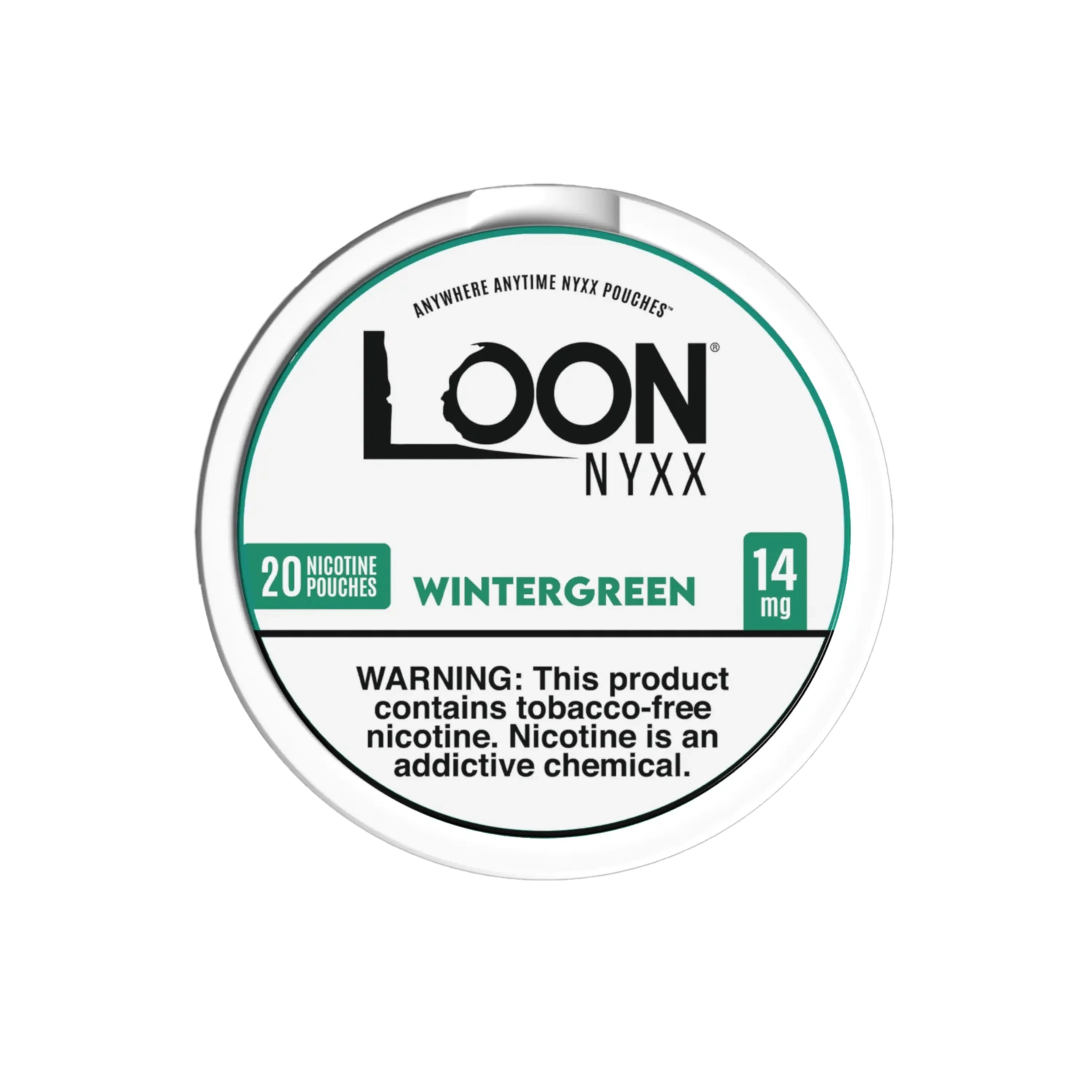 Wintergreen Loon NYXX Nicotine Pouches 14mg