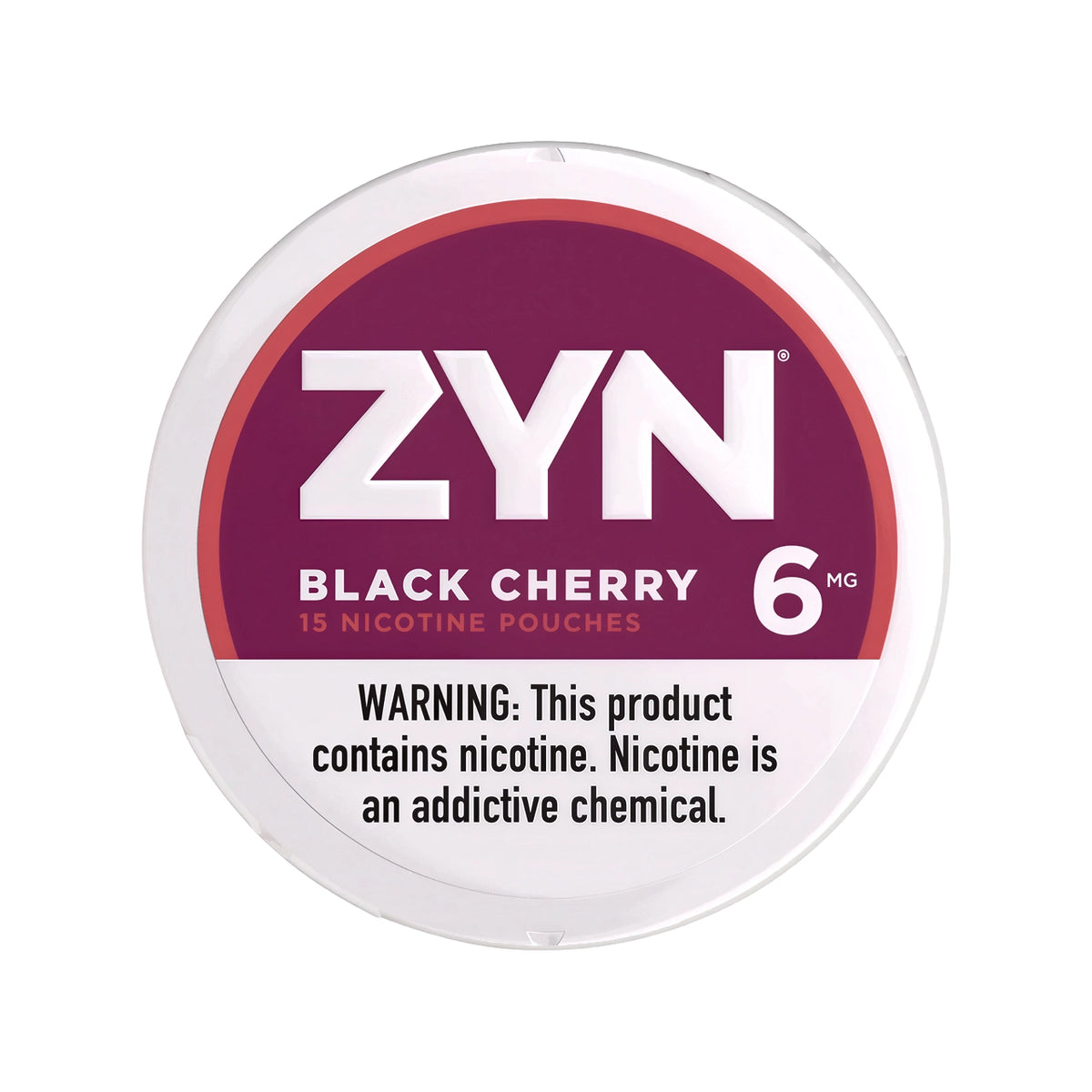 Black Cherry Zyn Nic Pouches 6mg