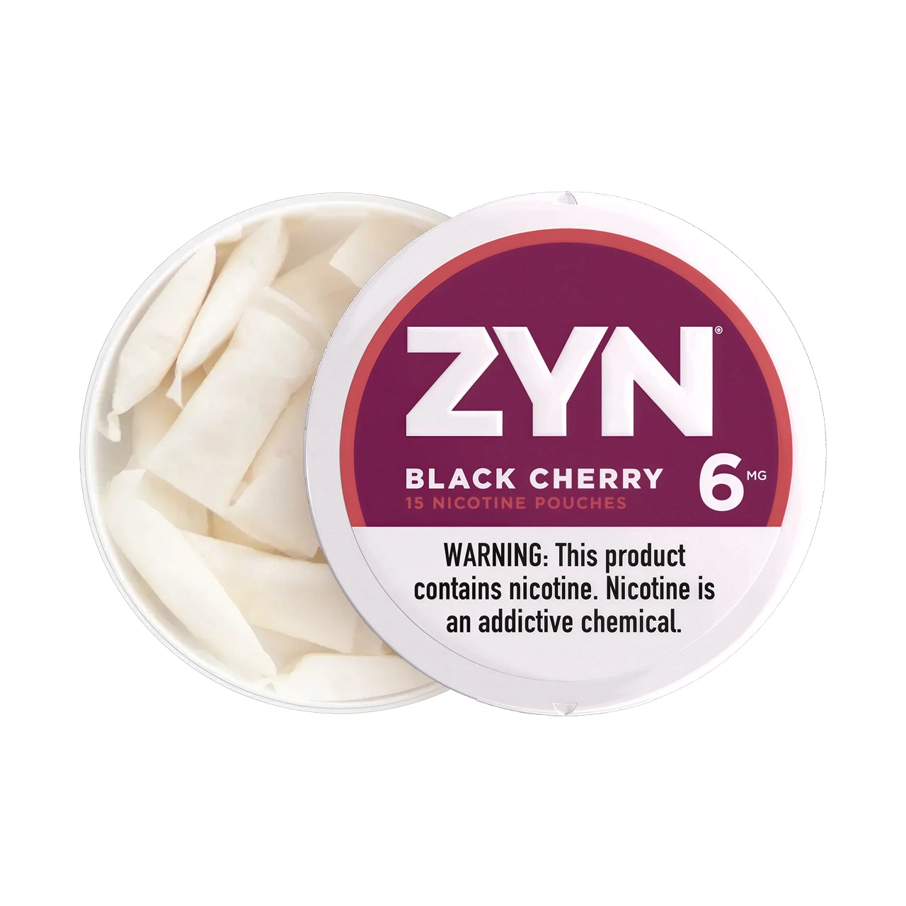 Black Cherry Zyn Nic Pouches 6 mg