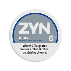 Chill Zyn Nicotine Pouches 6mg