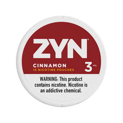 Cinnamon Zyn Nicotine Pouches 3mg