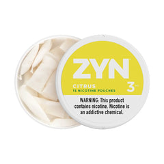 Citrus Zyn Nicotine Pouches 3 mg