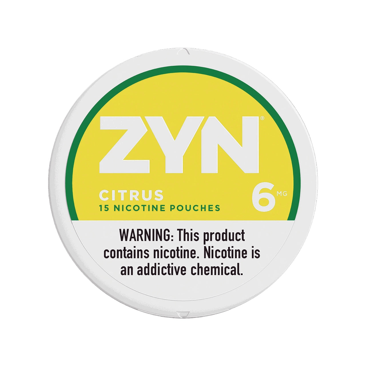 Citrus Zyn Nicotine Pouches 6mg