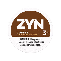 Coffee Zyn Nicotine Pouches 3mg