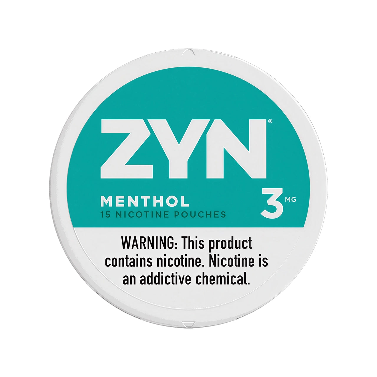 Menthol Zyn Nicotine Pouches 3mg