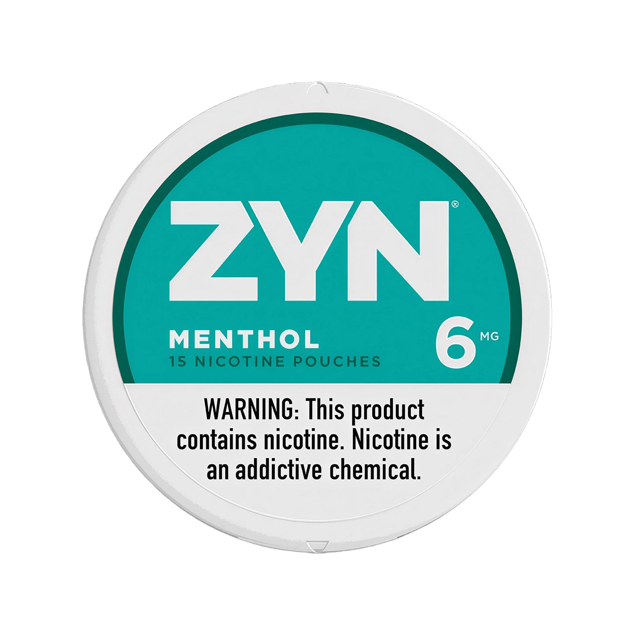 Menthol Zyn Nicotine Pouches 6mg