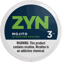 Mojito Zyn Nicotine Pouches 3mg