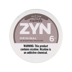 Original Zyn Nicotine Pouches 6mg