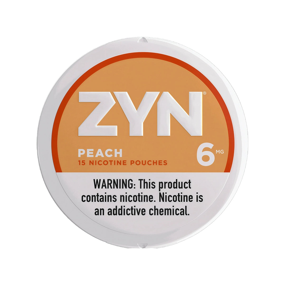 Peach Zyn Nic Pouches 6mg