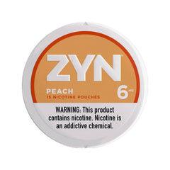 Peach Zyn Nic Pouches 6mg