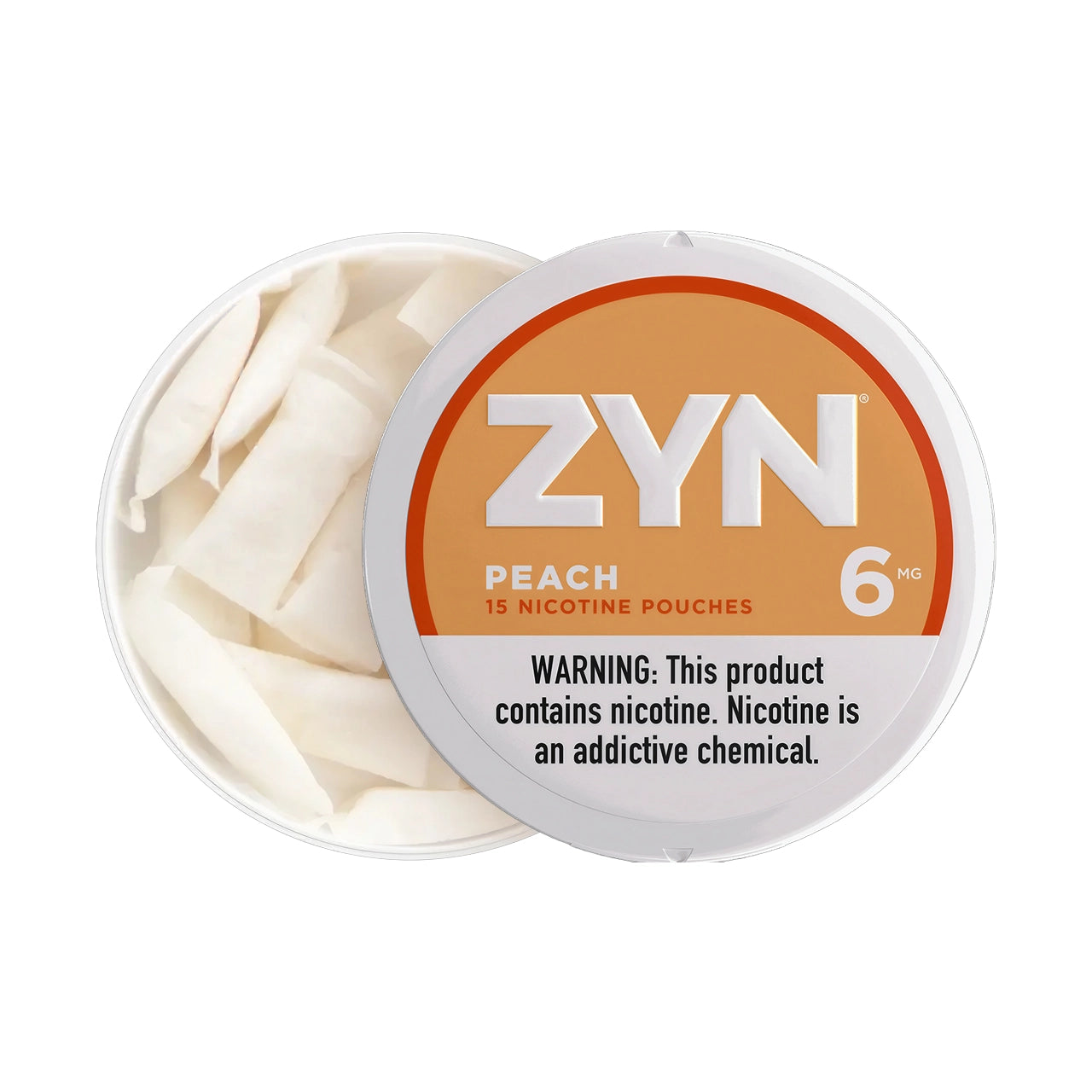 Peach Zyn Nic Pouches 6mg