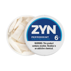 Peppermint Zyn Nicotine Pouches 6mg