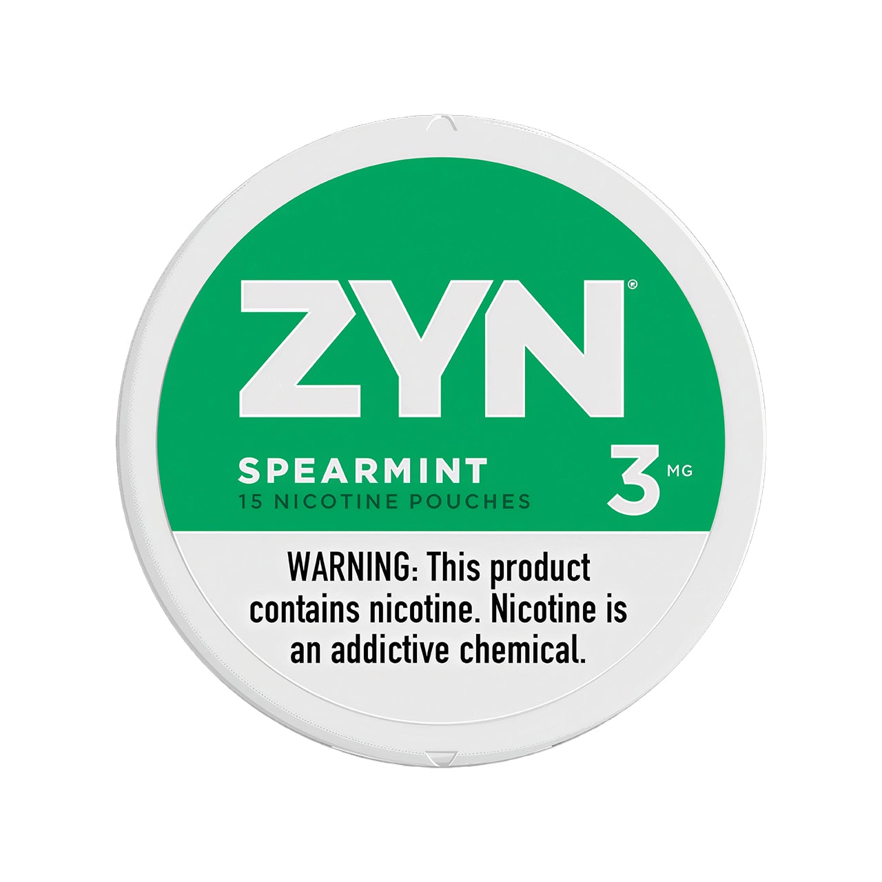 Spearmint Zyn Nicotine Pouches 3mg