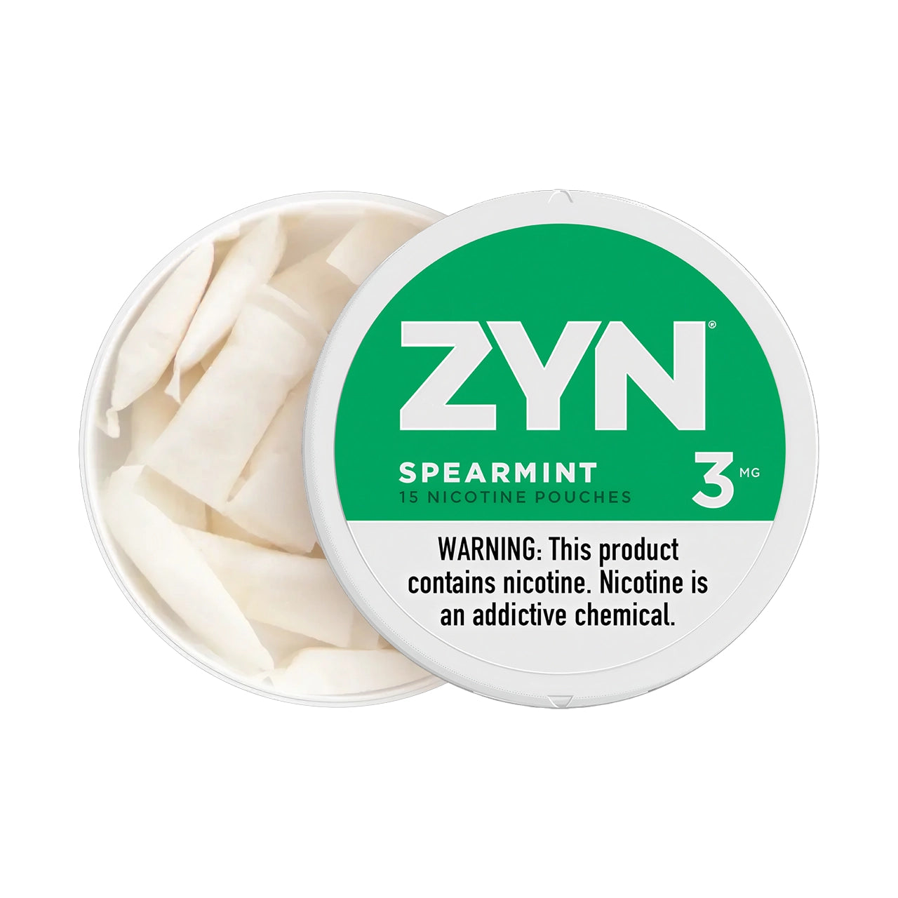 Spearmint Zyn Nicotine Pouches 3mg