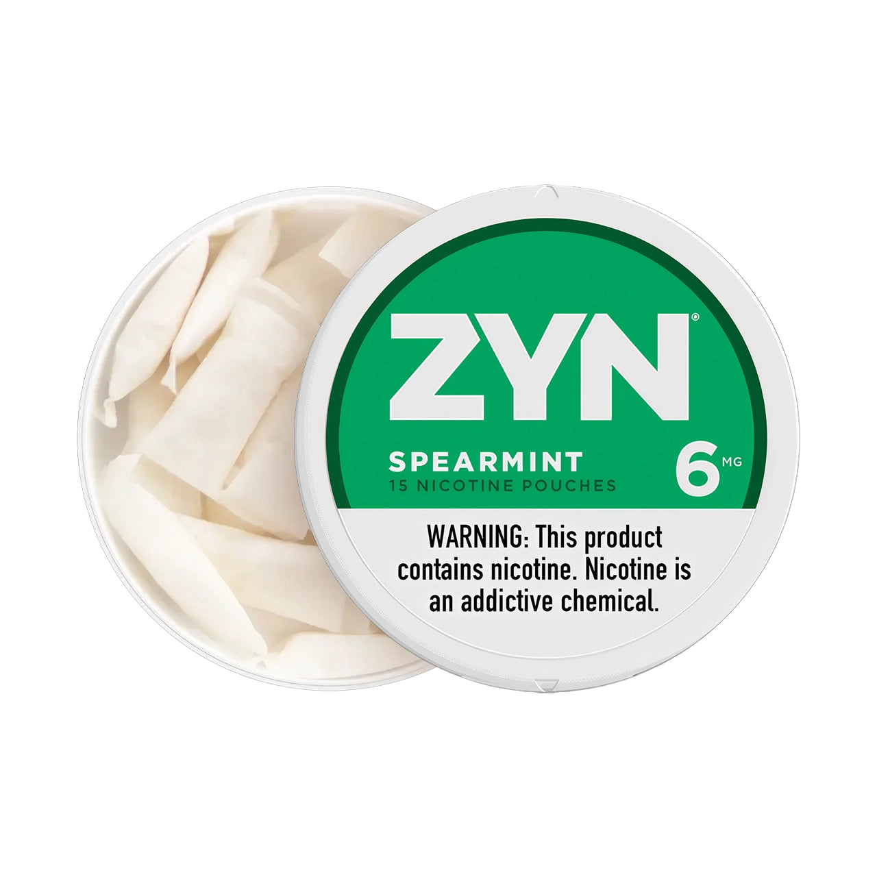 Spearmint Zyn Nicotine Pouches 6 mg