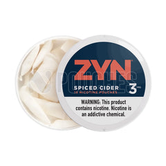 Spiced Cider Zyn Nicotine Pouches 3 mg