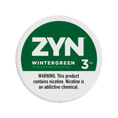Wintergreen Zyn Nicotine Pouches 3mg