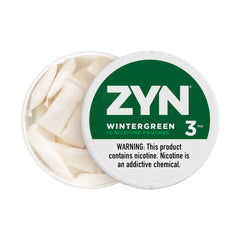 Wintergreen Zyn Nicotine Pouches 3mg