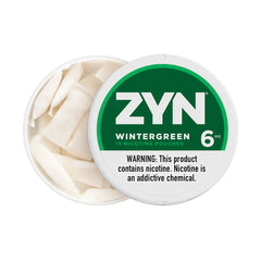 Wintergreen Zyn Nicotine Pouches 6 mg