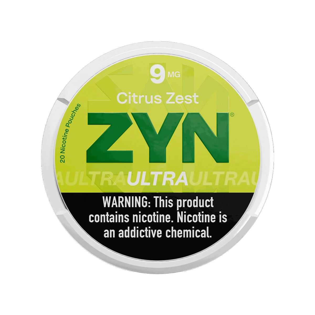 Citrus Zest Zyn Nic Pouches 9mg