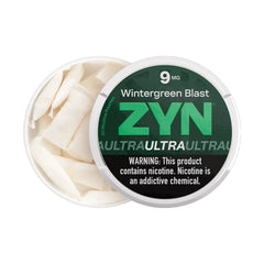 Wintergreen Blast Zyn Nic Pouches 9mg
