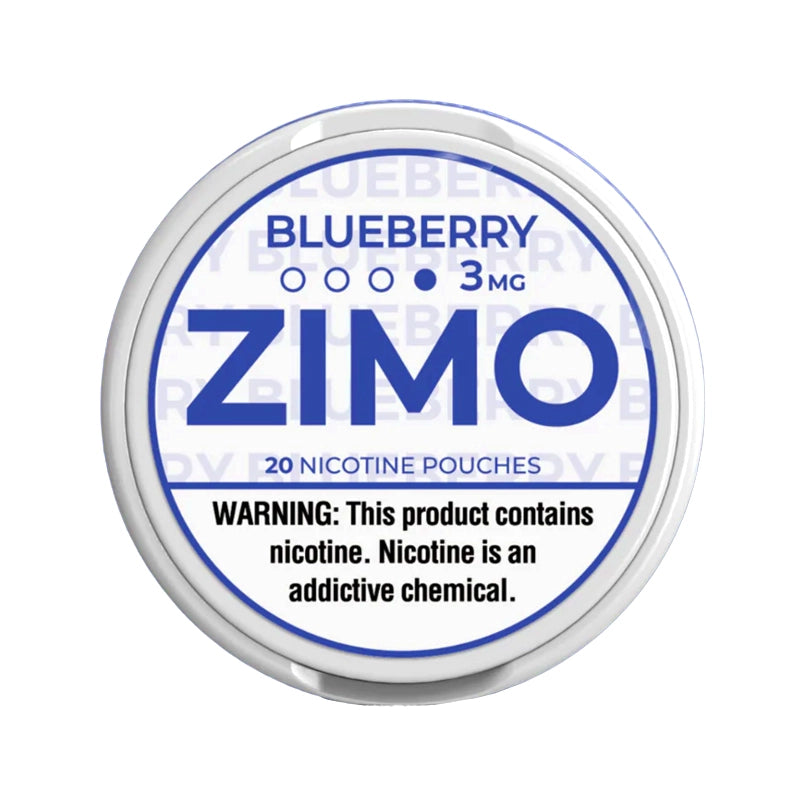 Blueberry ZIMO Nicotine Pouches 3mg