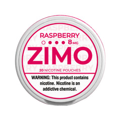 Raspberry ZIMO Nicotine Pouches 8mg