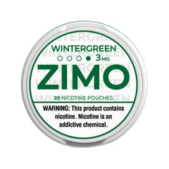 Wintergreen ZIMO Nicotine Pouches 3mg