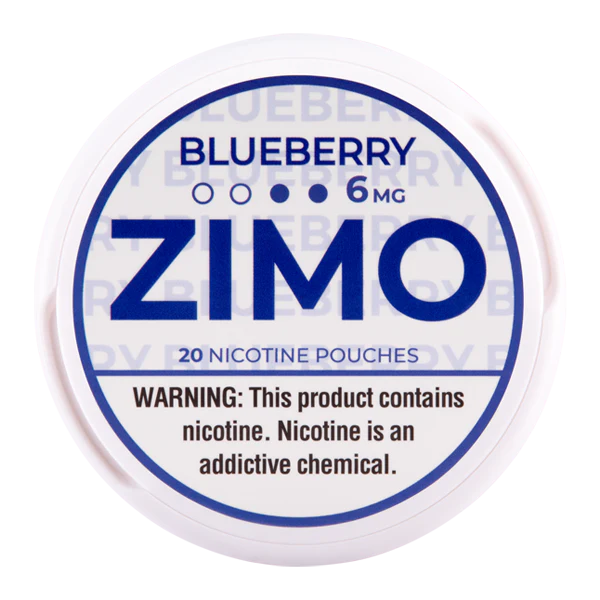 Blueberry ZIMO Nicotine Pouches 6mg