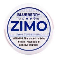 Blueberry ZIMO Nicotine Pouches 6mg