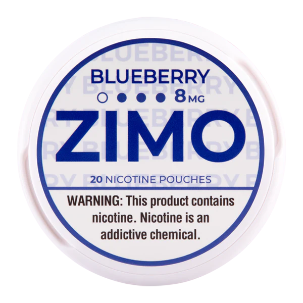 Blueberry ZIMO Nicotine Pouches 8mg