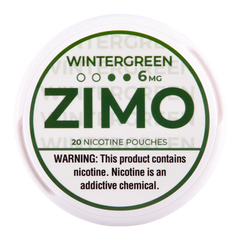 Wintergreen ZIMO Nicotine Pouches 6mg