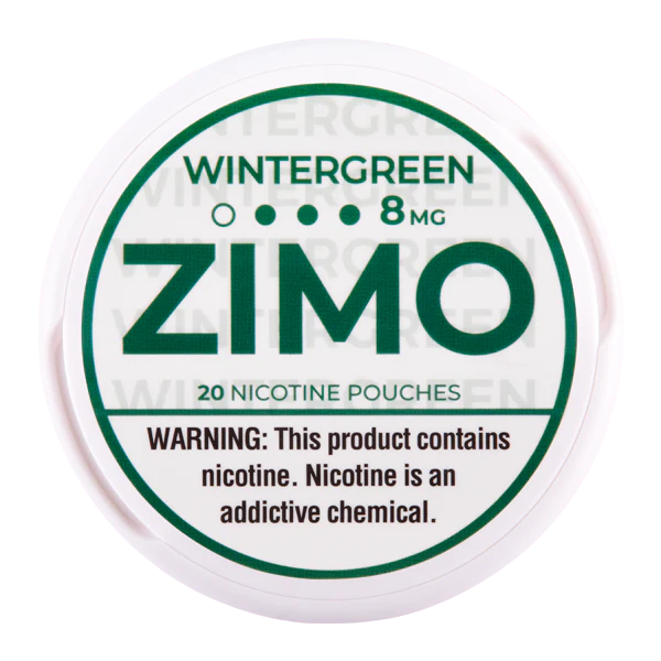 Wintergreen ZIMO Nicotine Pouches 8mg