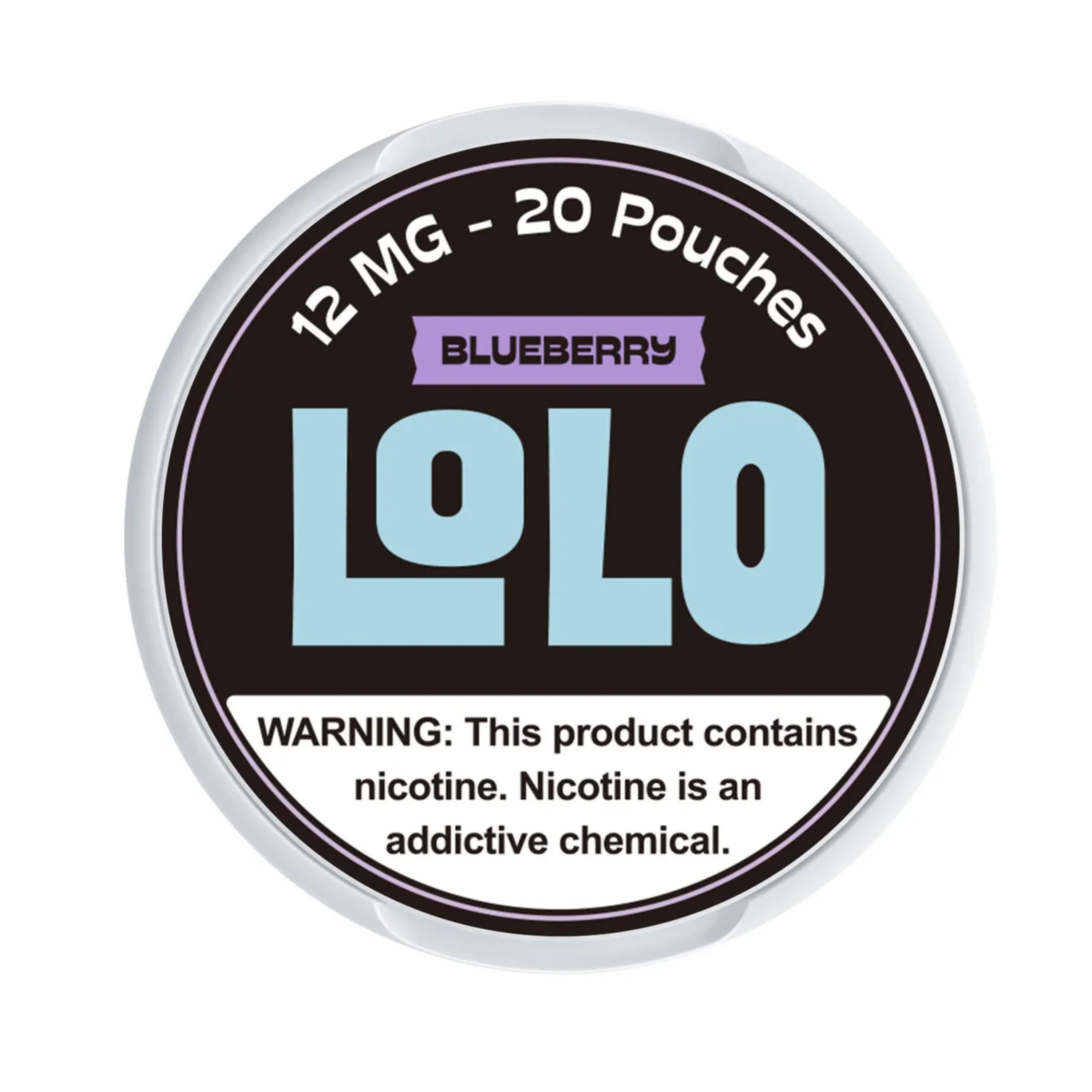 Blueberry LoLo Nicotine Pouches 12mg