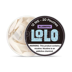 Open Box Blueberry LoLo Nicotine Pouches 12mg