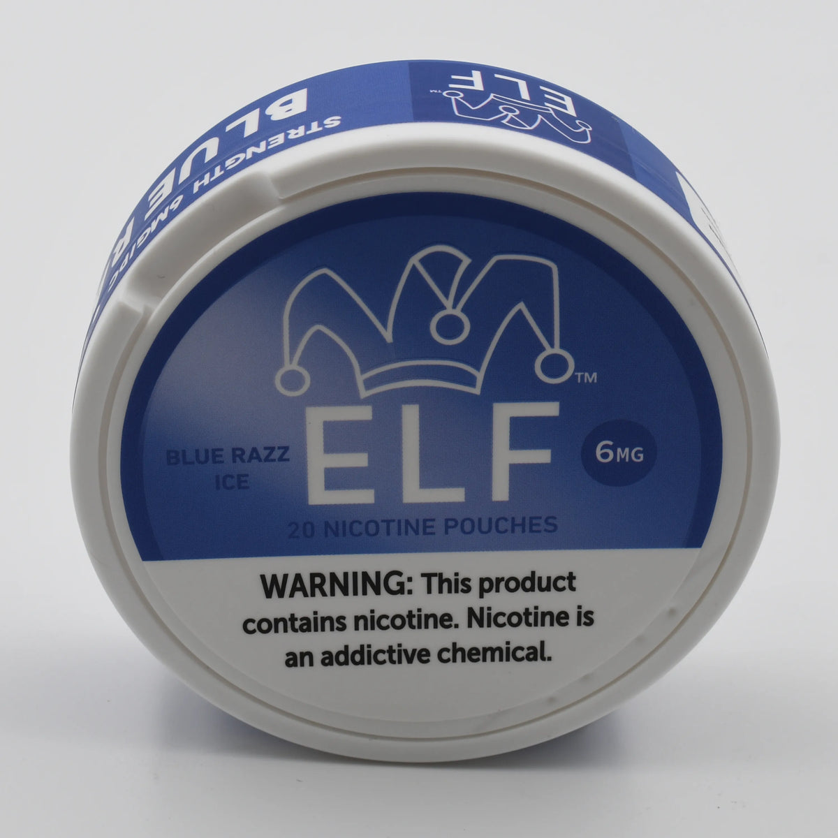 Blue Razz Ice ELF Nicotine Pouches 6mg