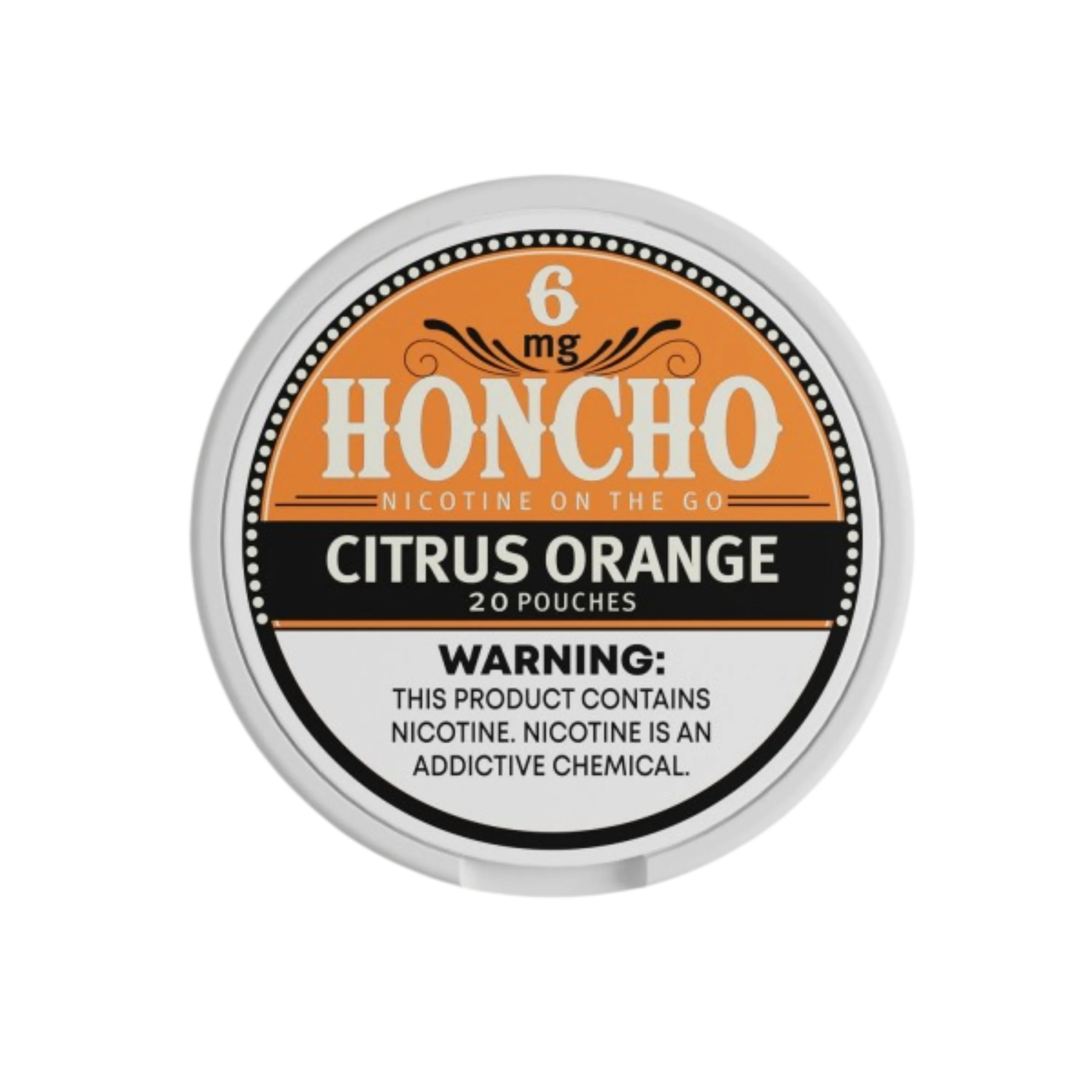 Citrus Orange Honcho Nicotine Pouches 6mg