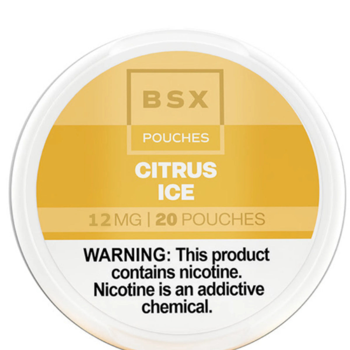 Citrus Ice BSX Nicotine Pouches 12mg