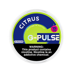 Citrus G-Pulse Nicotine Pouches 15mg